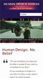 Mobile Screenshot of humandesignhawaii.com